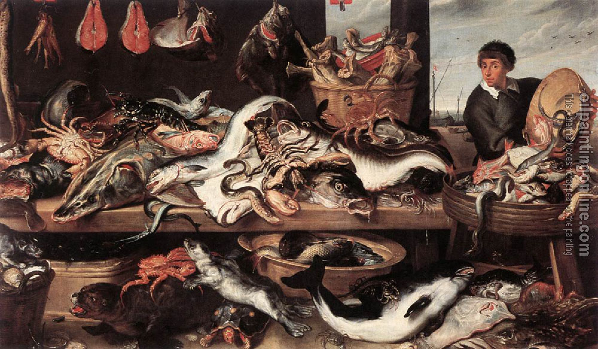 Frans Snyders - Fishmongers